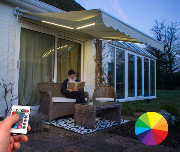 Awning Colour Changing LED Light Kit - for 2.5m Projection Awnings